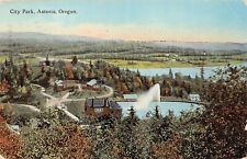 Astoria OR Oregon City Alderbrook Alameda Park Downtown 1910s Vtg Postcard A53 picture