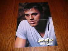 Enrique Iglesias poster SuperTeen mag picture Britney Spears photo clippings pix picture