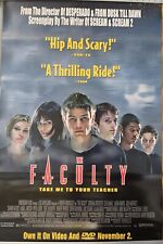 Amazing Horror Movie The Faculty 26 x 39.75  DVD promotional Movie poster draft picture