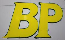 Vintage GULF BP SERVICE STATION PLASTIC LETTERS SIGN GAS OIL (32