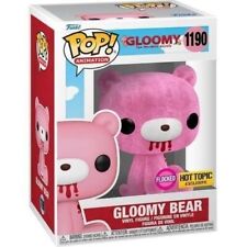Funko POP Animation: Gloomy Bear (Flocked-Pink)--HOT TOPIC Exclusive **NEW** picture