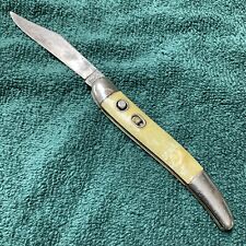 Vintage Imperial Prov USA Mother of Pearl Pocket Knife Switchblade Assisted Open picture