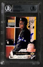 Frank Thomas Signed 1993 Upper Deck Future Heroes #62 White Sox MLB HOF BECKETT picture