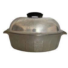 Household Institute Aluminum Covered Roaster Dutch Oven Cookware 10 Qt Vintage picture