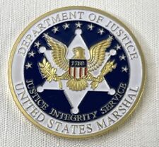 US Marshal Service Challenge Coin (NSA DOJ CIA FBI DNI CPB Trump Biden Obama) picture