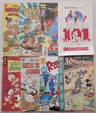 Lot of 8 Disney Comics Donald, Uncle Scrooge, Mickey + More (G/VG) picture