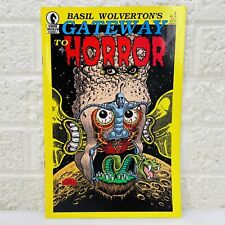 Basil Wolverton's Gateway to Horror #1 Dark Horse 1988 Steve Bissette •VF/NM‼ picture