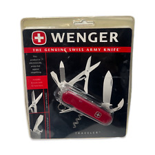Wenger The Genuine Swiss Army Knife TRAVELER 8 tools 12 functions RARE HTF NEW picture