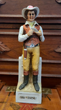 Vintage Jim Bowie McCormick Whiskey Decanter Americana Porcelain 3 of 3 picture