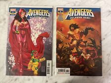 AVENGERS NO ROAD HOME Comic Lot #1 COVER D SCARLET WITCH And #6 COVER A CONAN picture