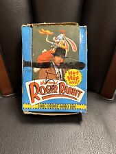 Vintage Topps 1988 Who Framed Roger Rabbit Trading Card Box with 32 Packs Sealed picture