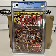 Marvel Comics Conan  24 CGC 8.0 Red Sonja First Full Appearance picture