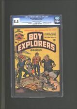 Boy Explorers Comics #1 CGC 8.5 1st App Of The Boy Explorers 1946 picture