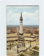 Postcard Soldiers' & Sailors' Monument Indianapolis Indiana USA picture