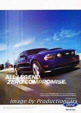 2010 Ford Mustang - 412hp - Original Advertisement Print Art Car Ad H59 picture