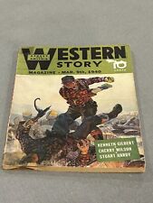 Western Story Magazine Pulp March 1940 Fair/low Grade picture