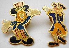 Vintage 1989 Mickey Mouse & Goofy Lapel Pins Designed by Eastman Kodak Disney picture