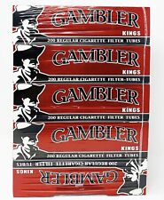 Gambler Regular King Size RYO Cigarette Tubes - 5 Boxes (1000 Tubes) picture