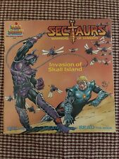 Vintage 1985 Coleco Sectaurs Invasion Of Skall Island Story Book Only No Record picture