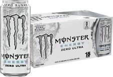 Monster Energy Zero Ultra, Sugar Free Energy Drink, 16 Fl oz (Pack of 15) picture