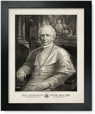 Framed Print: His Holiness Pope Leo XIII, 1878 picture