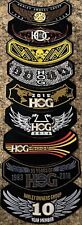 Harley Davidson Owners Group  HOG Patches LOT 08.09,12,14,15,16,17,18 10 YR Mem picture