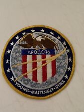 NASA Space Program Patch Apollo 16 Young Mattingly Duke picture