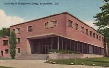 University of Youngstown Library Building Youngstown Ohio Vintage Postcard picture
