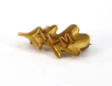 Vintage ILM IDAHO MET LIFE MERIT AWARD Leaf Pin Lapel 1/10 10K G.F. Gold Filled picture