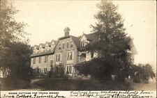 Grinnell Iowa IA Mears Cottage College c1906 Real Photo Postcard picture