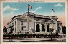 c1920 WASHINGTON D.C. PAN-AMERICAN UNION BUILDING SPRING FLOWERS POSTCARD 26-154 picture