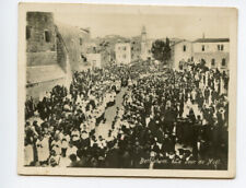 Vintage 1920's REAL PHOTOGRAPH Holy Land Bethlehem DAY OF CHRISTMAS Palestine picture