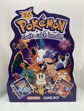 Pokémon Red Blue Gameboy Repro Standee 18x23” Display Sign Nintendo  Pokemon picture