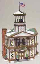 Department 56 New England Village Woodbridge Town Hall - Boxed 6187326 picture