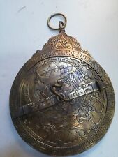 Rare genuine heavy Arabian astrolab high quality astrolab well handmade picture