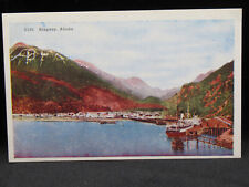 Skagway Alaska Linen Postcard UNPOSTED (0038) picture