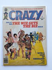 CRAZY Magazine #48 The Wizard Of Oz Satire, Humor  1979 Bagged & Boarded  picture