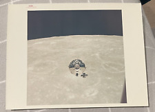 Apollo 10 CSM in Lunar Orbit Red Number Photo A Kodak Paper Nasa John Young picture
