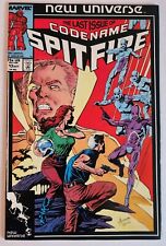 Codename Spitfire #13 (Marvel 1987) S. Plunkett VF- New Universe  picture