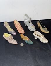 Lot Of  Vintage Porcelain Shoes picture