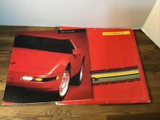 Original 1991 Chevrolet Corvette Deluxe Sales Brochure w Envelope 91 Vette picture