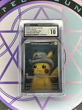 Pokémon - Pikachu With Grey Felt Hat - 085 - Van Gogh - Promo CGC 10 picture