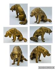 Vintage Bronze Sculpture Irish Setter Pointer Dog  picture