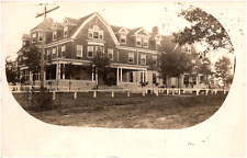 Marlborough Inn Hotel Michigan Company Ghost Town 1907 RPPC Postcard Rare Photo picture