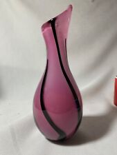 Vintage Pink Glass Vase picture