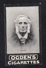 Vintage 1901 Trade Card THOMAS HENRY BURKE Phoenix Park Murders  picture