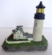 Spoontiques Lighthouse Pemaquid Point Maine ME Figurine Sculpture Resin 9121 picture
