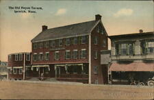 Ipswich,MA The Old Hayes Tavern Essex County Massachusetts Antique Postcard picture