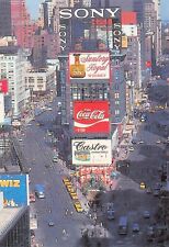 New York City Manhattan Times Square Downtown 1980s UNP 6x4 Vtg Postcard U5 picture