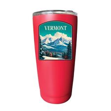 Vermont Design A Souvenir 16 Oz Stainless Steel Insulated Tumbler picture